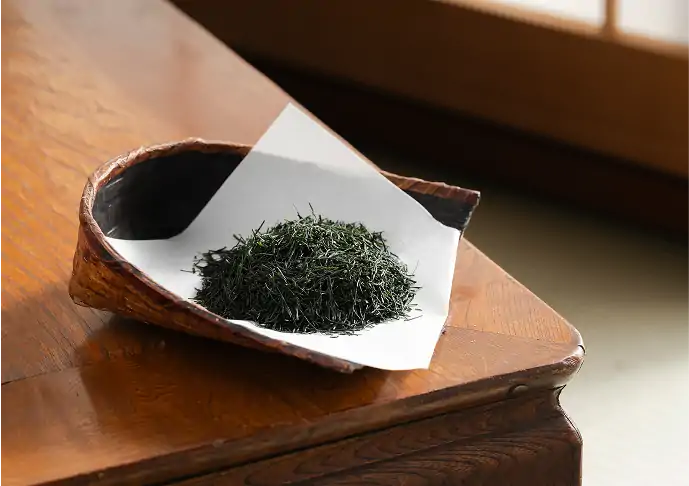 玉露の仕上茶