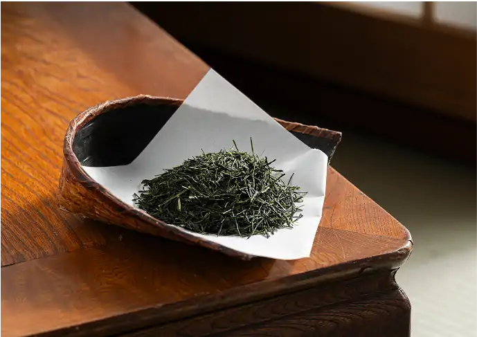 煎茶の荒茶