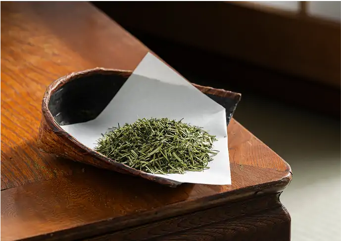 煎茶の茎茶