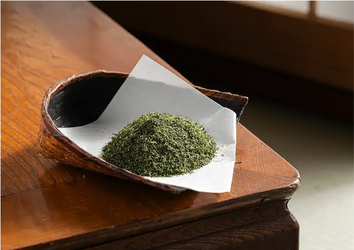 煎茶の粉茶