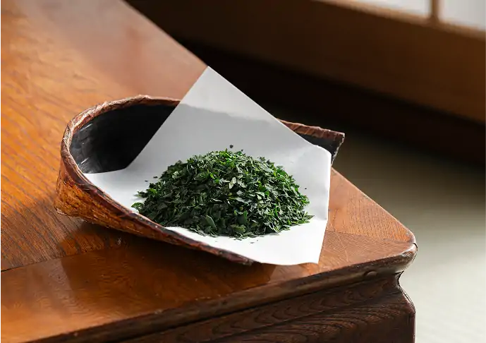 碾茶の仕上茶