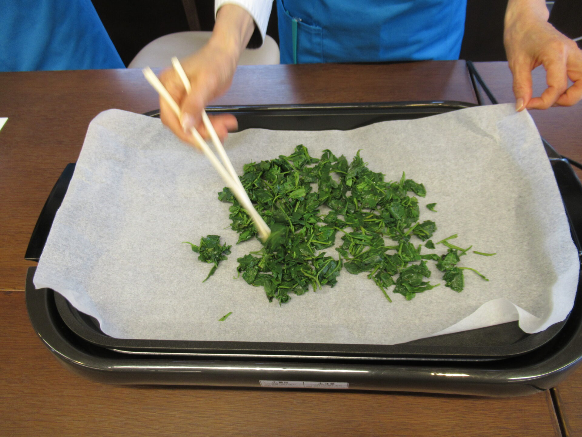 ホットプレート製茶体験（完全予約制）