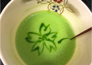抹茶アート体験（菓子付）