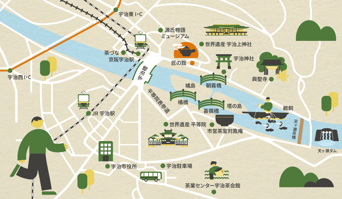 「匠の館」周辺地図