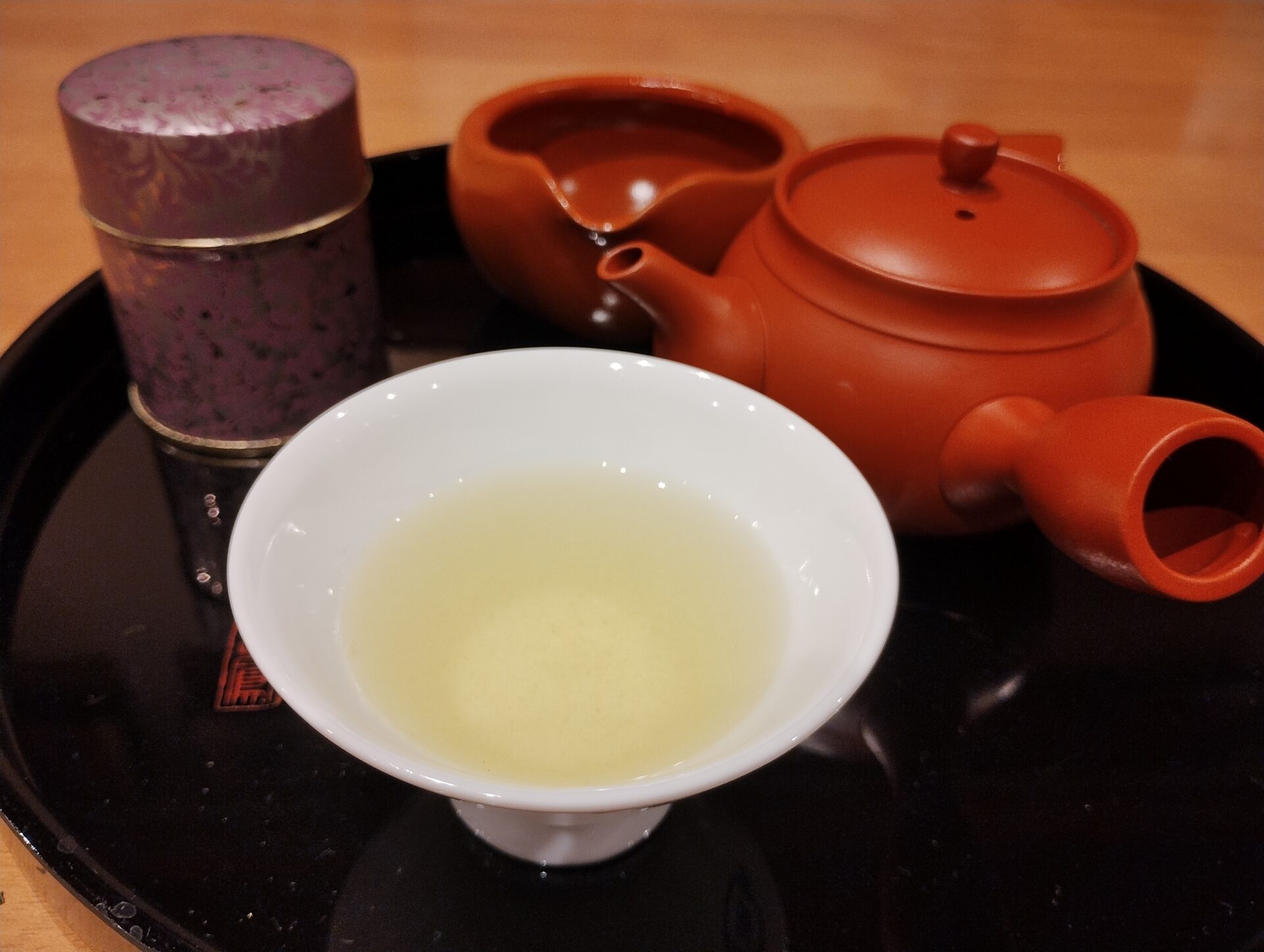 新茶淹れ方体験(菓子付) 【季節メニュー】